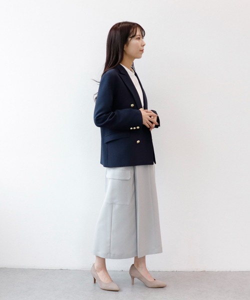 Sirin（シリン）の「ハイウエストカーゴスカート【2サイズ展開】（スカート・レディース・ライトベージュ/ライトオリーブ/ライトグレー・X-SMALL/SMALL）」の4枚目の写真