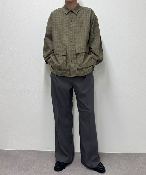 Wrangler(ラングラー)の「【Wrangler/ラングラー】WRANCHER WIDE/ランチャーフレアーワイド(その他パンツ・メンズ・グレー/ブラック/ネイビー・SMALL/MEDIUM/LARGE)」の9枚目の写真