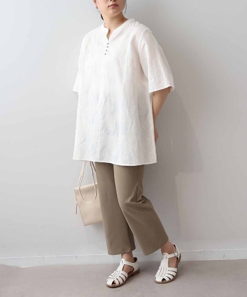 セール】【L～6L 大きいサイズ】吸湿速乾 ストレッチ クロプトパンツ