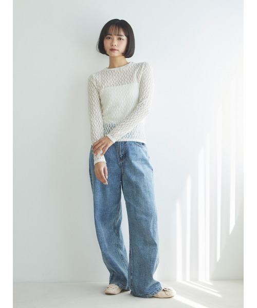 セール】＜Azusaさんコラボ＞レーストップス（Tシャツ