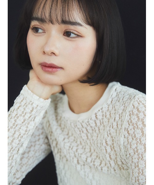 tシャツ 「Azusaさんコラボ」レーストップス レディース セール】＜Azusaさんコラボ＞レーストップス（Tシャツ