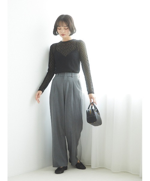 tシャツ 「Azusaさんコラボ」レーストップス レディース セール】＜Azusaさんコラボ＞レーストップス（Tシャツ