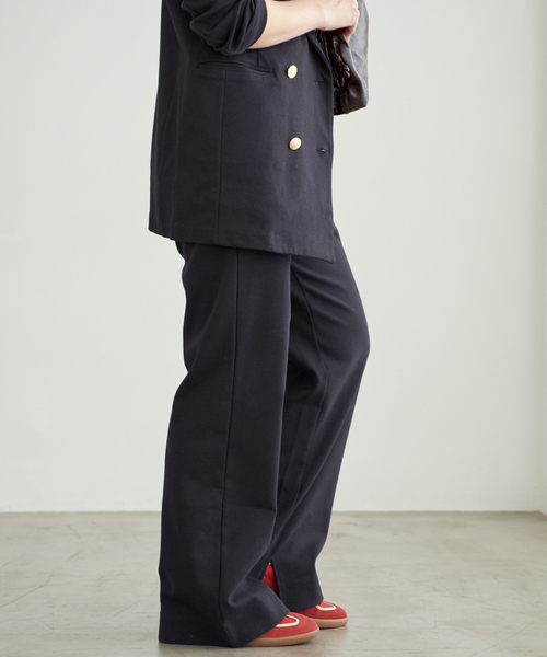 Plage CASH TOUCH flare パンツ セール】ポンチジャージーパンツ（その他パンツ）｜Plage