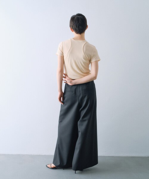 カットソー layered mini tee layered mini tee（カットソー） | CODE A（コードエー