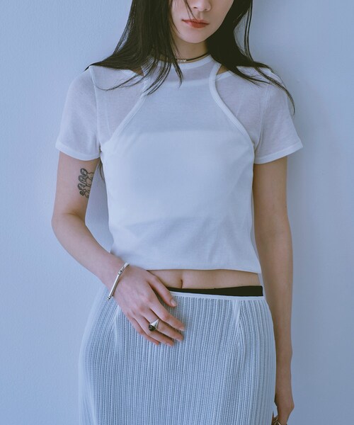 Tシャツ・カットソー AEAE TOMBOY Layered L/SBEIGE AEAE TOMBOY Layered L/SBEIGE (AEAE/トップスその他) 101910218