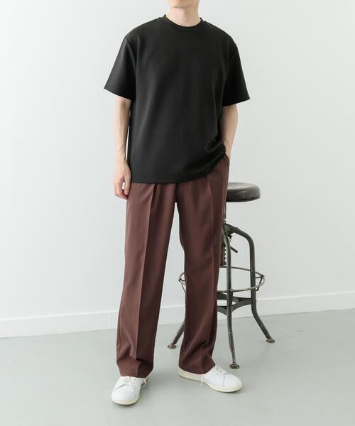 ITEMS URBANRESEARCH（アイテムズ アーバンリサーチ）の「ダンボールショートスリーブカットソー（Tシャツ/カットソー・メンズ・ブラック/ホワイト/その他1・SMALL/LARGE/MEDIUM）」の16枚目の写真