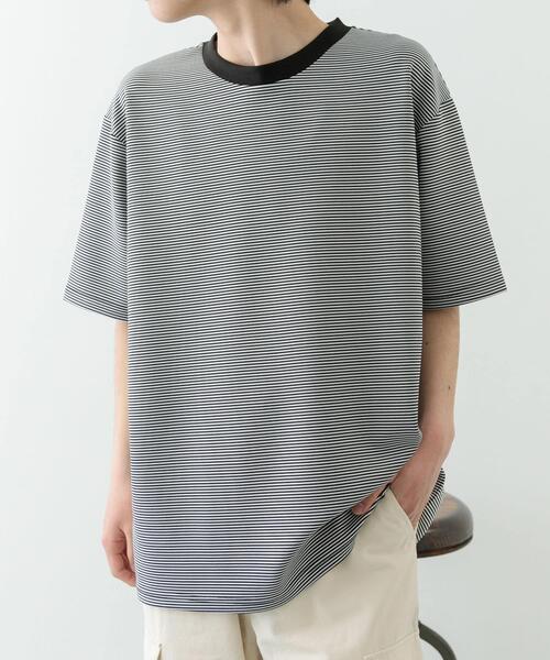 ITEMS URBANRESEARCH（アイテムズ アーバンリサーチ）の「ダンボールショートスリーブカットソー（Tシャツ/カットソー・メンズ・ブラック/ホワイト/その他1・SMALL/LARGE/MEDIUM）」の21枚目の写真
