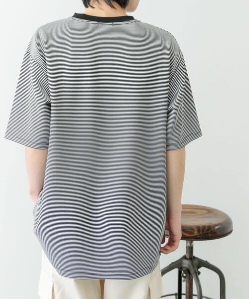 ITEMS URBANRESEARCH（アイテムズ アーバンリサーチ）の「ダンボールショートスリーブカットソー（Tシャツ/カットソー・メンズ・ブラック/ホワイト/その他1・SMALL/LARGE/MEDIUM）」の22枚目の写真