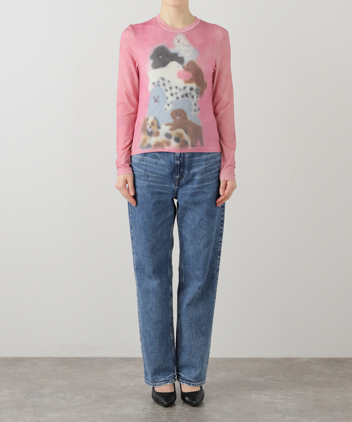 Carne Bollente（カルネボレンテ）の「【Carne Bollente/カルネボレンテ】 Doggy Decadence SS25LT0203（Tシャツ/カットソー・レディース・その他・SMALL/X-SMALL）」の3枚目の写真