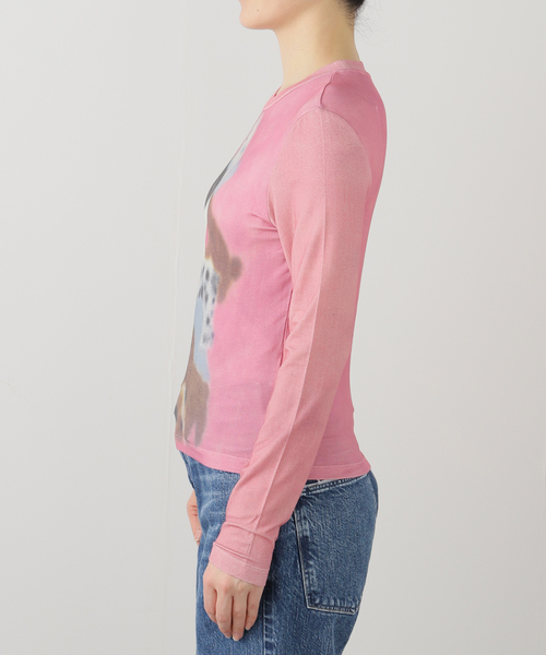 Carne Bollente（カルネボレンテ）の「【Carne Bollente/カルネボレンテ】 Doggy Decadence SS25LT0203（Tシャツ/カットソー・レディース・その他・SMALL/X-SMALL）」の5枚目の写真