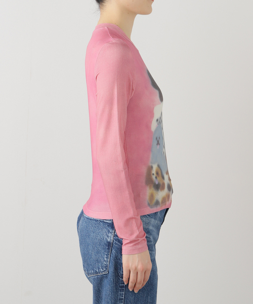 Carne Bollente（カルネボレンテ）の「【Carne Bollente/カルネボレンテ】 Doggy Decadence SS25LT0203（Tシャツ/カットソー・レディース・その他・SMALL/X-SMALL）」の7枚目の写真