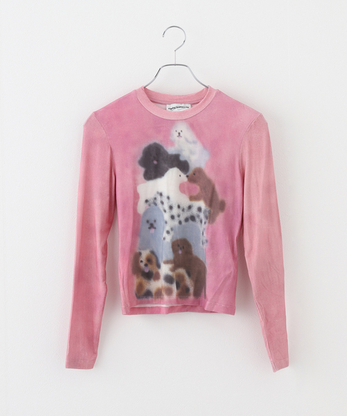 Carne Bollente（カルネボレンテ）の「【Carne Bollente/カルネボレンテ】 Doggy Decadence SS25LT0203（Tシャツ/カットソー・レディース・その他・SMALL/X-SMALL）」の13枚目の写真