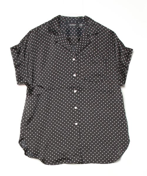 RRL Ralph Lauren ポルカドットシャツ LAUREN RALPH ブラウス シャツ ポルカドット シャルムーズ