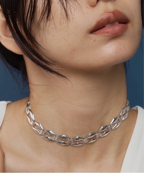 セール】vintage square chain choker（チョーカー）｜loni（ロニ）の