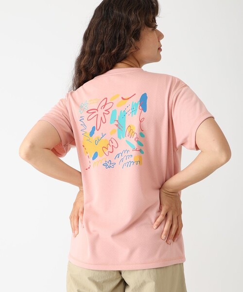 tシャツ Columbia／ウィメンズトゥリースワロー オムニフリーズゼロ ショートスリーブ Tシャツ／気温33℃超え・冷却Tシャツ／吸湿・速乾／UV Columbia／ウィメンズトゥリースワロー オムニフリーズゼロ
