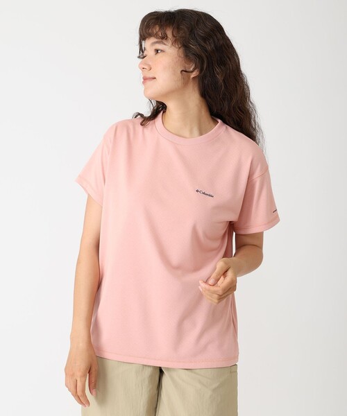 tシャツ Columbia／ウィメンズトゥリースワロー オムニフリーズゼロ ショートスリーブ Tシャツ／気温33℃超え・冷却Tシャツ／吸湿・速乾／UV Columbia／ウィメンズトゥリースワロー オムニフリーズゼロ
