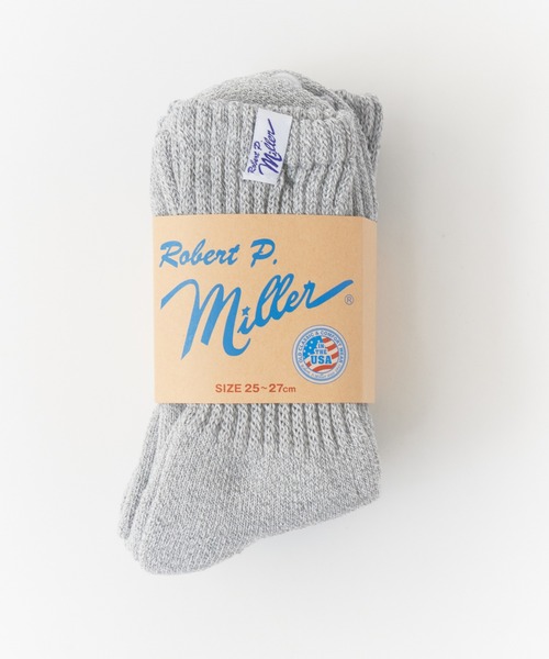 MILLER（ミラー）の「R.P.miller/ミラー リブソックス 3P 2026新作　再入荷（ソックス/靴下・メンズ・マルチ/ブラック/ホワイト/グレー・25-27）」の16枚目の写真