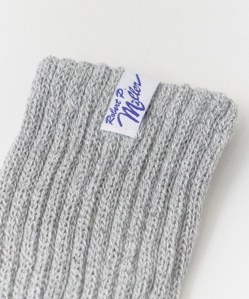 MILLER（ミラー）の「R.P.miller/ミラー リブソックス 3P 2026新作　再入荷（ソックス/靴下・メンズ・マルチ/ブラック/ホワイト/グレー・25-27）」の18枚目の写真