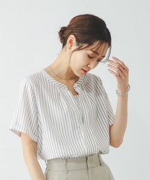 GLOBAL WORK | キレイつづく2WAYタック半袖/288566(シャツ/ブラウス)