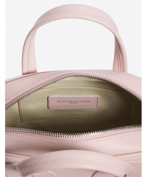 MAISON KITSUNÉ ピンク ショルダーバッグ ハンドバッグ バッグ BOOGIE BAG（ショルダーバッグ）｜Maison Kitsune（メゾンキツネ