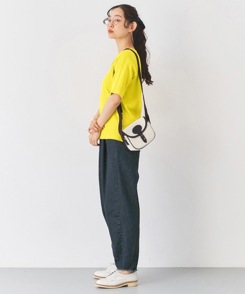 and myera（アンド マイラ）の「ａｎｄ　ｍｙｅｒａ　カーデとＴシャツのセット（アンサンブル・レディース・イエロー/ブルー・L/M/LL/S）」の13枚目の写真
