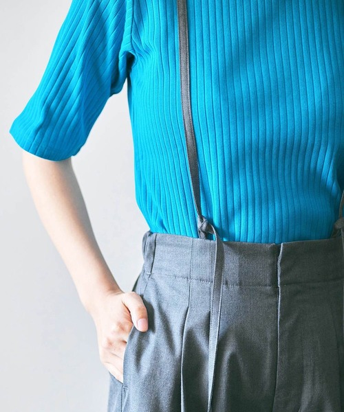 and myera（アンド マイラ）の「ａｎｄ　ｍｙｅｒａ　カーデとＴシャツのセット（アンサンブル・レディース・イエロー/ブルー・L/M/LL/S）」の19枚目の写真