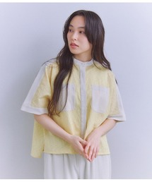 美品　NEWYORKER レースブラウス NEWYORKER ブラウス シャツ コットンエンブロイダリーレース
