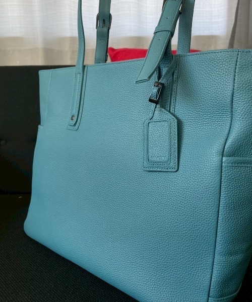 SOLATINA（ソラチナ）の「SBI-00001　シュリンクレザートート（トートバッグ・メンズ・ネイビー/ブルー/グレイッシュベージュ/チョコ/カーキ/ブラック/ライトブラウン・FREE）」の16枚目の写真