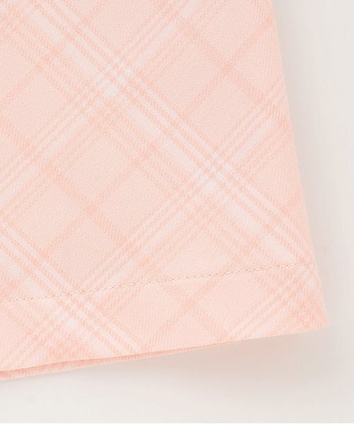 Mi-je（ミジェ）の「台形チェックスカート【韓国ファッション】（スカート・レディース・ピンク/グレー・M/S）」の11枚目の写真