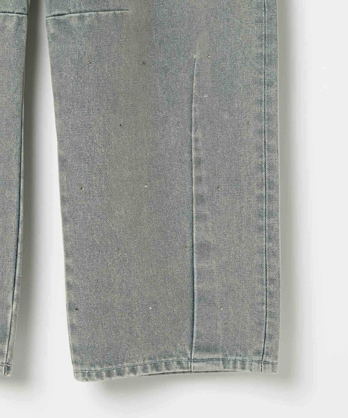 Heather(ヘザー)の「ビジューカーブデニムパンツ 491005(デニムパンツ・レディース・ブルー/ブラック・S/M)」の8枚目の写真