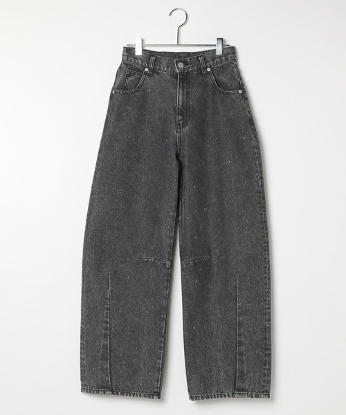 Heather(ヘザー)の「ビジューカーブデニムパンツ 491005(デニムパンツ・レディース・ブルー/ブラック・S/M)」の12枚目の写真