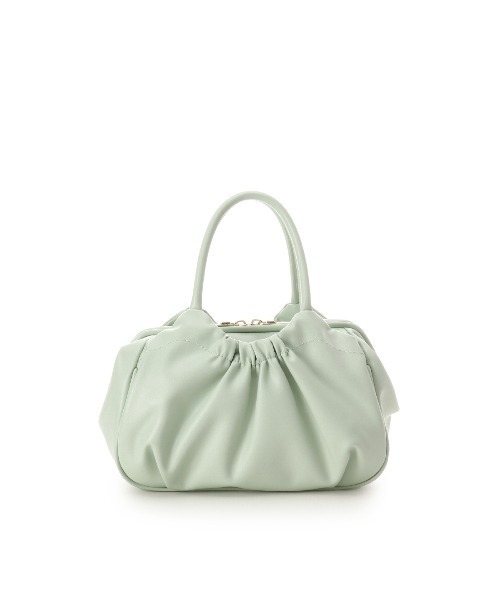 Samantha Thavasa（サマンサタバサ）の「ギャザーデザインハンドバッグ（ハンドバッグ・レディース・ホワイト/ブラック/ミント/ラベンダー・FREE）」の15枚目の写真