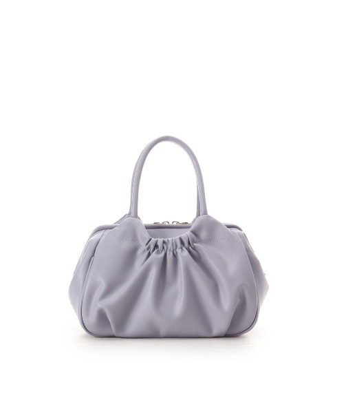 Samantha Thavasa（サマンサタバサ）の「ギャザーデザインハンドバッグ（ハンドバッグ・レディース・ホワイト/ブラック/ミント/ラベンダー・FREE）」の9枚目の写真