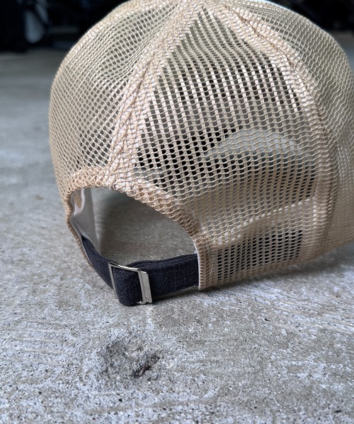 CALIFORNIA OUTFITTERS(カリフォルニア アウトフィッターズ)の「5A11 ヴィンテージ風 メッシュロゴキャップ(キャップ・メンズ・グレー/カーキ/オレンジ/ブラック/ライトブルー・ONESIZE)」の9枚目の写真