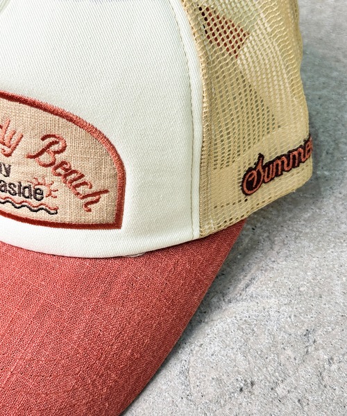 CALIFORNIA OUTFITTERS(カリフォルニア アウトフィッターズ)の「5A11 ヴィンテージ風 メッシュロゴキャップ(キャップ・メンズ・グレー/カーキ/オレンジ/ブラック/ライトブルー・ONESIZE)」の18枚目の写真