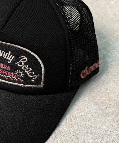 CALIFORNIA OUTFITTERS(カリフォルニア アウトフィッターズ)の「5A11 ヴィンテージ風 メッシュロゴキャップ(キャップ・メンズ・グレー/カーキ/オレンジ/ブラック/ライトブルー・ONESIZE)」の12枚目の写真