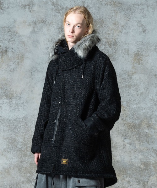 High Neck Mods Coat / ハイネックモッズコート（モッズコート