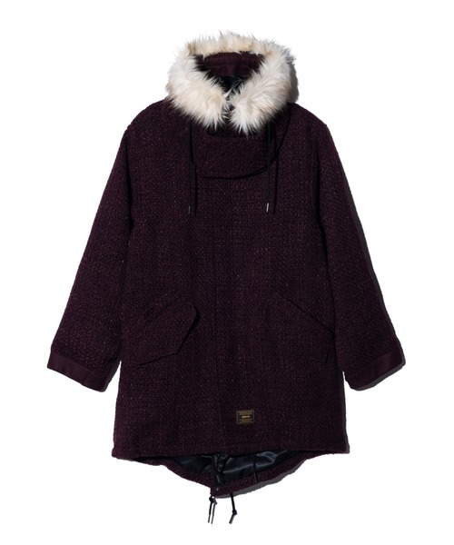 High Neck Mods Coat / ハイネックモッズコート（モッズコート