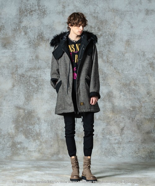 glamb グラム　ハイネックモッズコート High Neck Mods Coat / ハイネックモッズコート（モッズコート