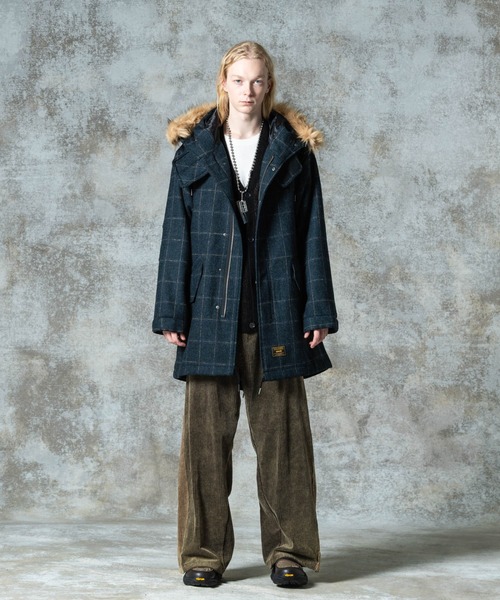 High Neck Mods Coat / ハイネックモッズコート（モッズコート