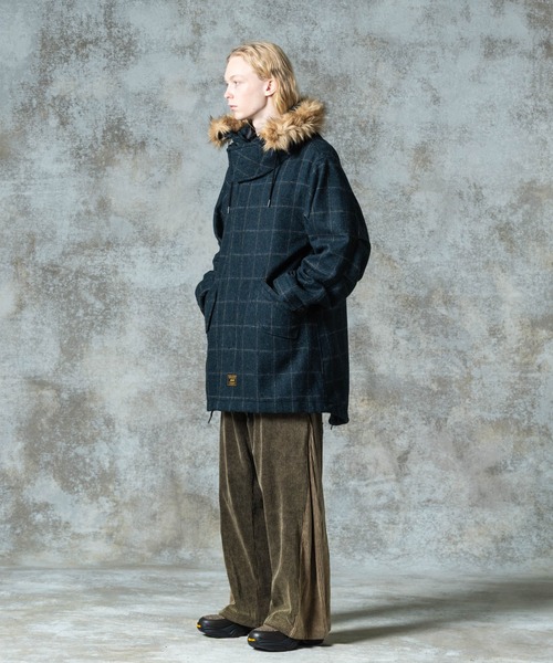 【美品】glamb ハイネックモッズコート24Autumn High Neck Mods Coat / ハイネックモッズコート（モッズコート