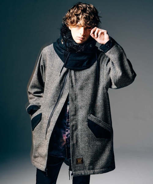Hi Neck Mods Coat / ハイネックモッズコート glamb（グラム）の「Hi Neck Mods Coat / ハイネックモッズ