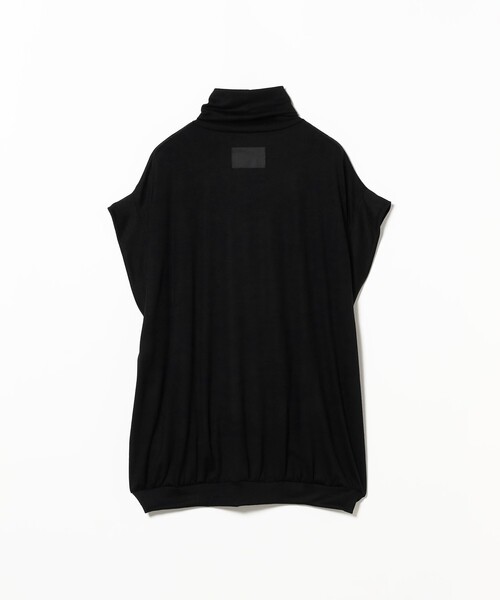 Demi-Luxe BEAMS（デミルクス ビームス）の「【別注】COG THE BIGSMOKE / KENNA ハイネック フレンチスリーブ トップス［手洗い可］（Tシャツ/カットソー・レディース・ブラック/ブラウン・ONE SIZE）」の14枚目の写真