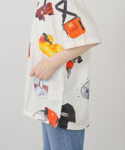 ブラウス シャツ 「CARHARTT WIP」S/S JACOB ROCHESTER SHIRT I034574 レディース メンズ Carhartt WIP ブラウス シャツ 「CARHARTT WIP」S/S JACOB