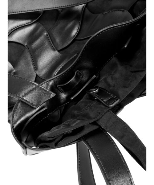 UN3D. CROSS WAVE TOTE ブラック CROSS WAVE TOTE / クロスウェーブトート（トートバッグ）｜UN3D