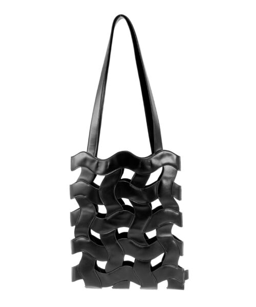 UN3D. CROSS WAVE TOTE ブラック CROSS WAVE TOTE / クロスウェーブトート（トートバッグ）｜UN3D