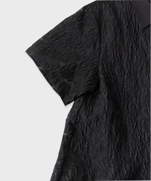 LE CIEL BLEU(ルシェルブルー)の「LE CIEL BLEU/ルシェルブルー Sheer Jacquard Dress シアージャカードドレス(ドレス・レディース・ホワイト/ブラック/ネイビー・36)」の19枚目の写真