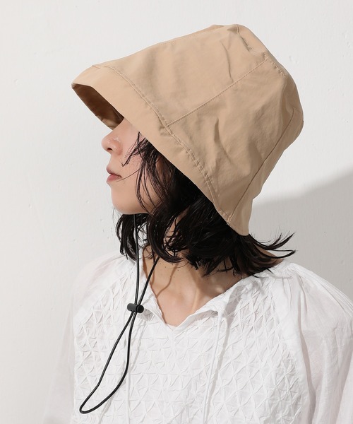 【美品　未使用】COMOLI　コモリ　silk　バケットハット　アウトドアハット COMOLI（コモリ）シルクネップ ハット B01-07002 18551400171