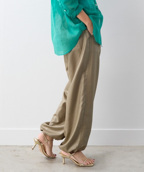 ツイルパラシュートパンツ