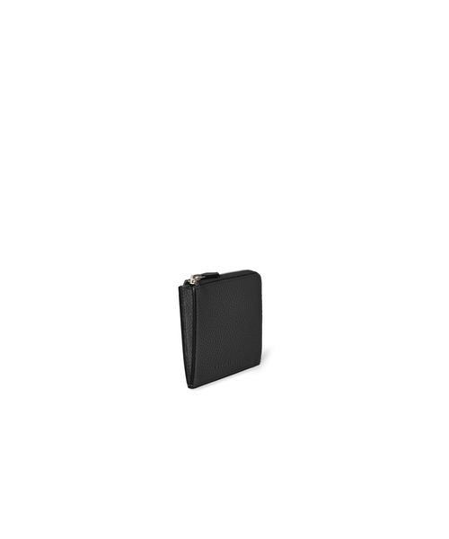 【新品】ボナペンチュラ　L字ジップ ウォレット シュリンクレザー　ブラック L字ジップ ウォレット シュリンクレザー | ボナベンチュラ